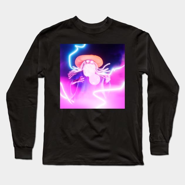 THE WIZARD 3D Long Sleeve T-Shirt by nivibomb